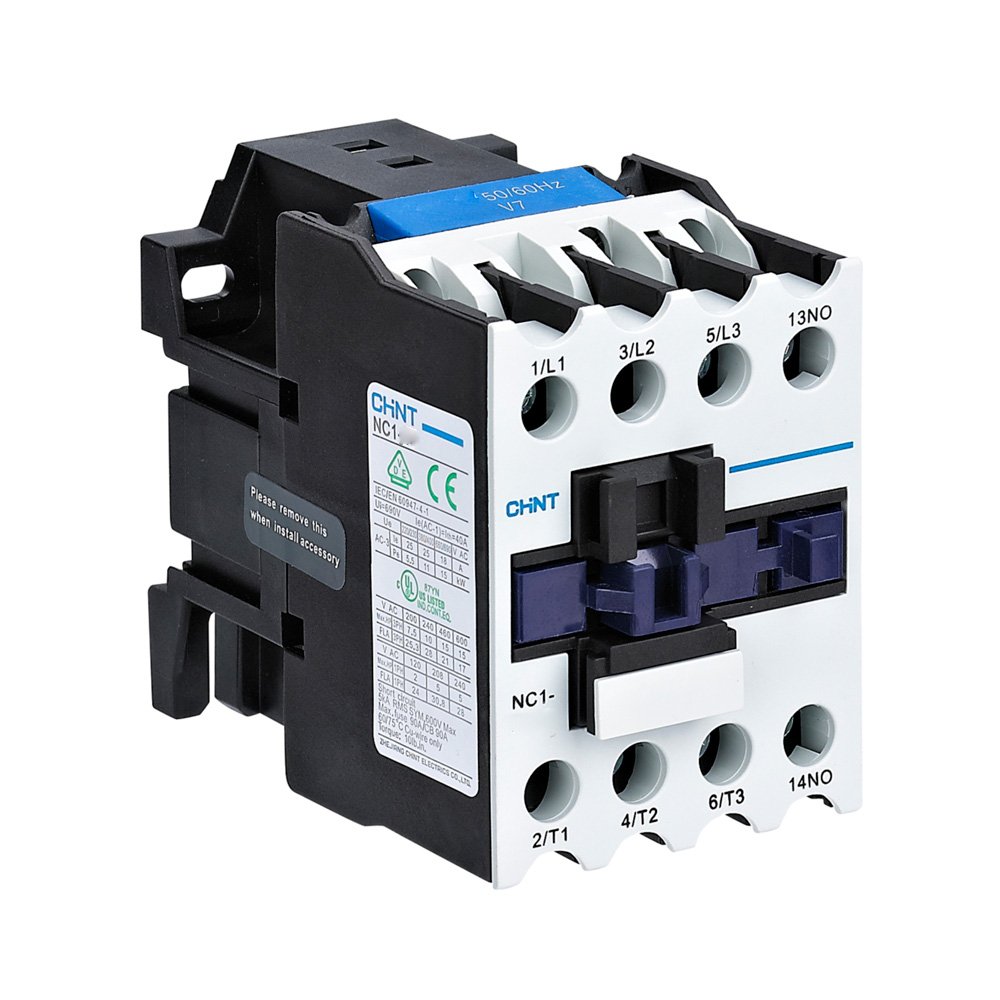 Contactor 12A    Bob. 220V  3p 1na (NC1-1210  50/60hz )